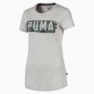 Ladies Puma Logo Graphic Tshirt